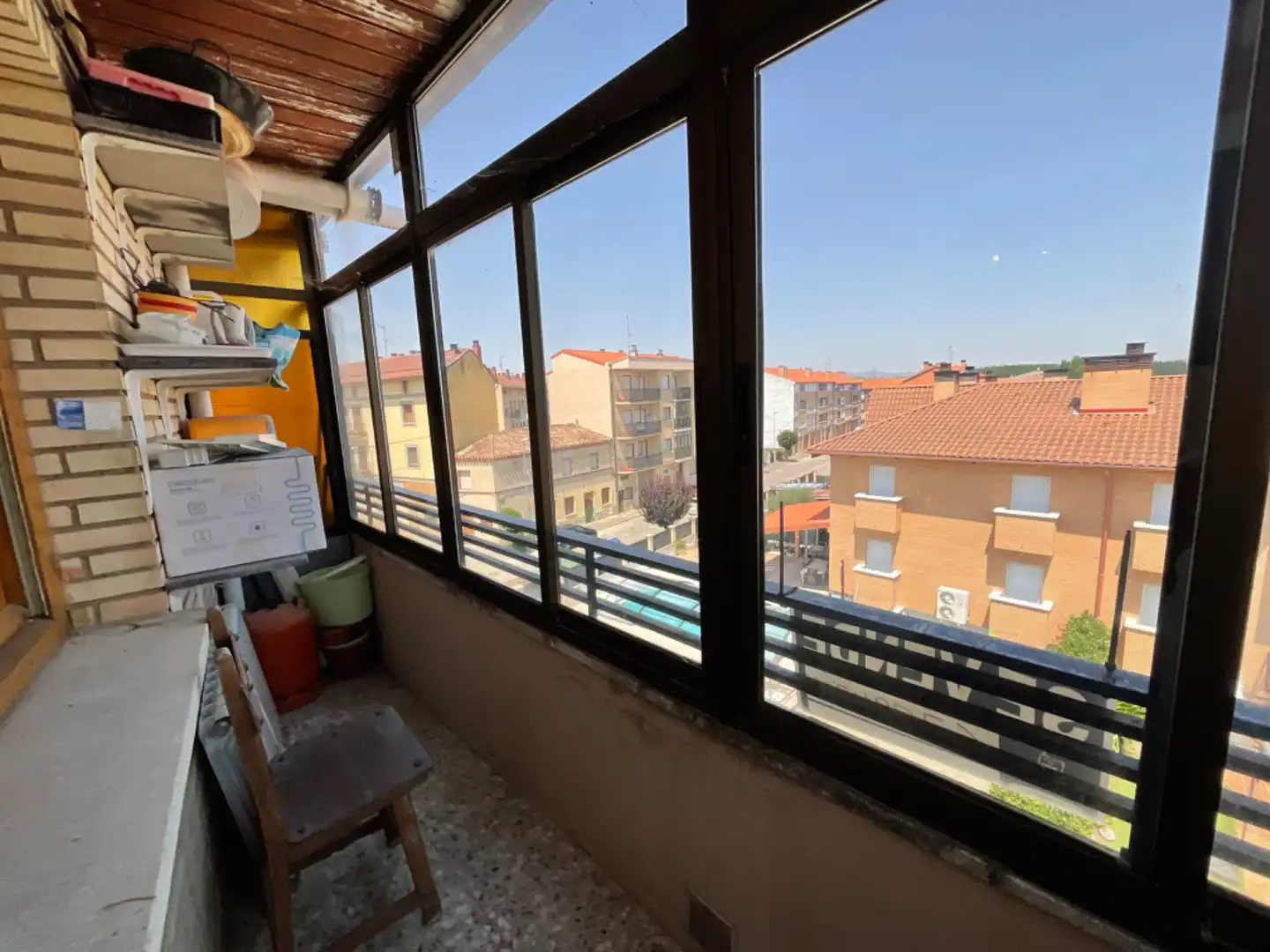 Balcony of Flat for sale in Castañares de Rioja  with Terrace and Furnished