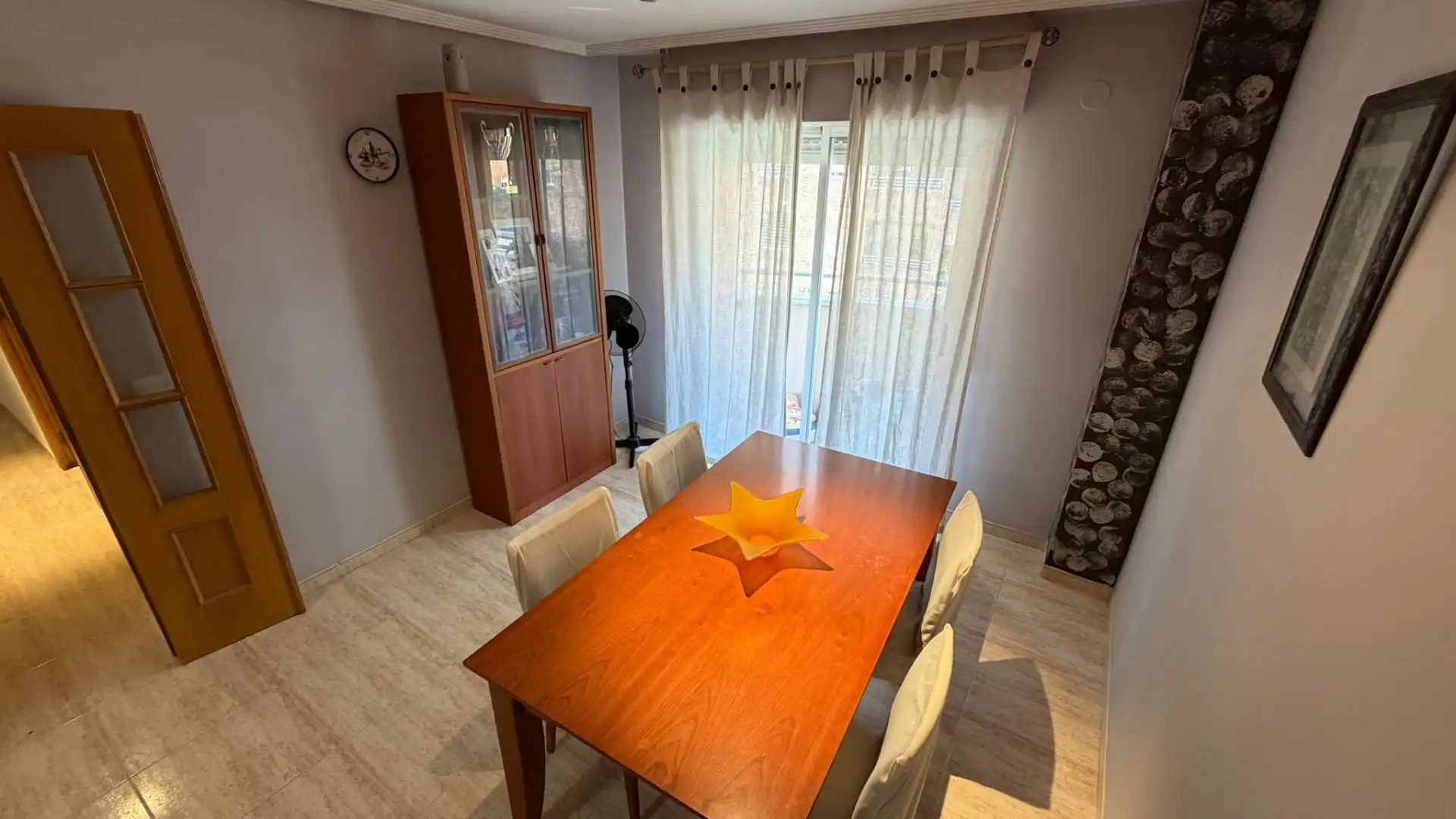 Comedor de Apartamento en venta en Castellón de la Plana / Castelló de la Plana con Terraza, Trastero y Amueblado