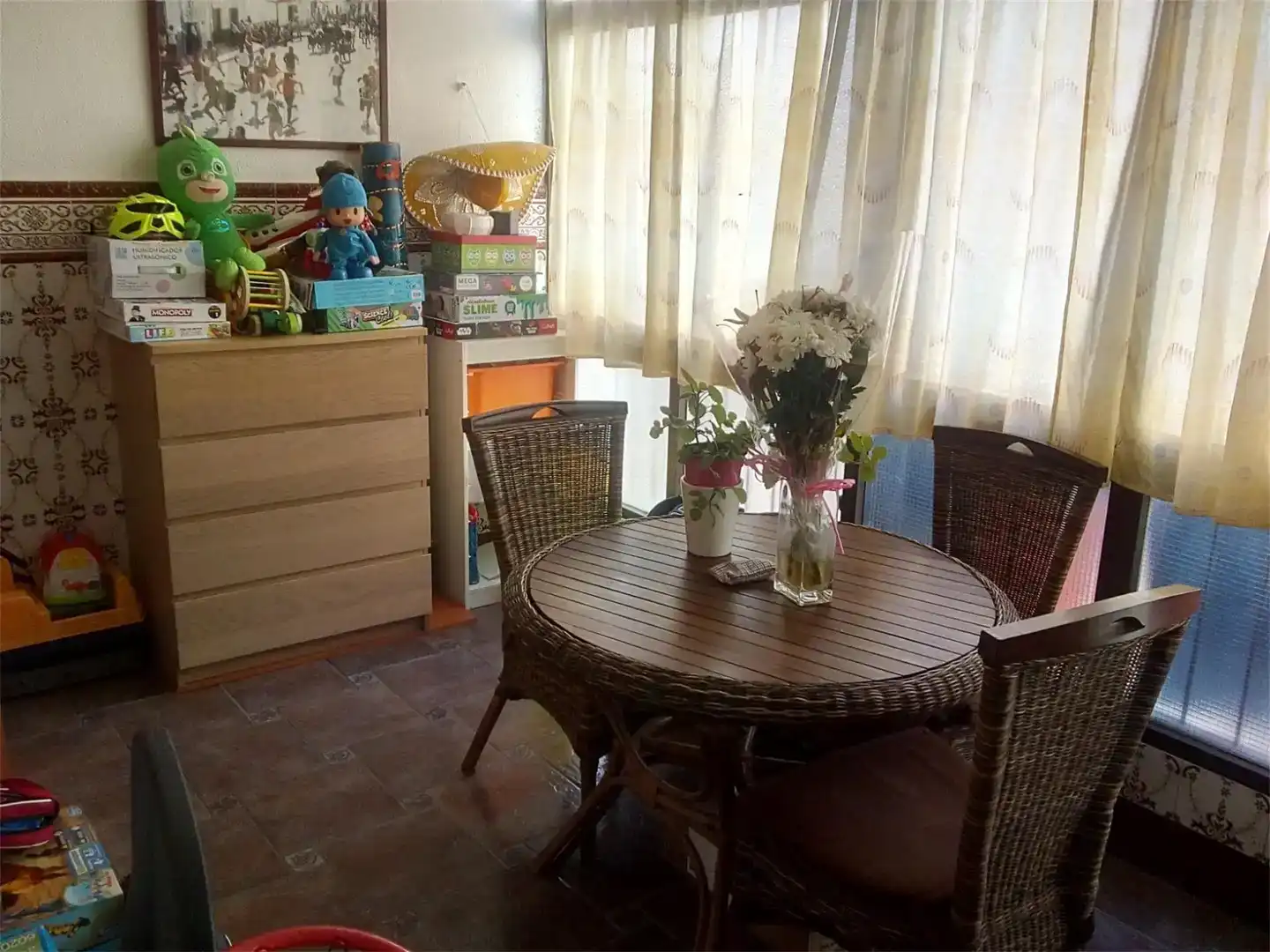 Esszimmer von Wohnung zum Verkauf in Mataró mit Klimaanlage und Balkon