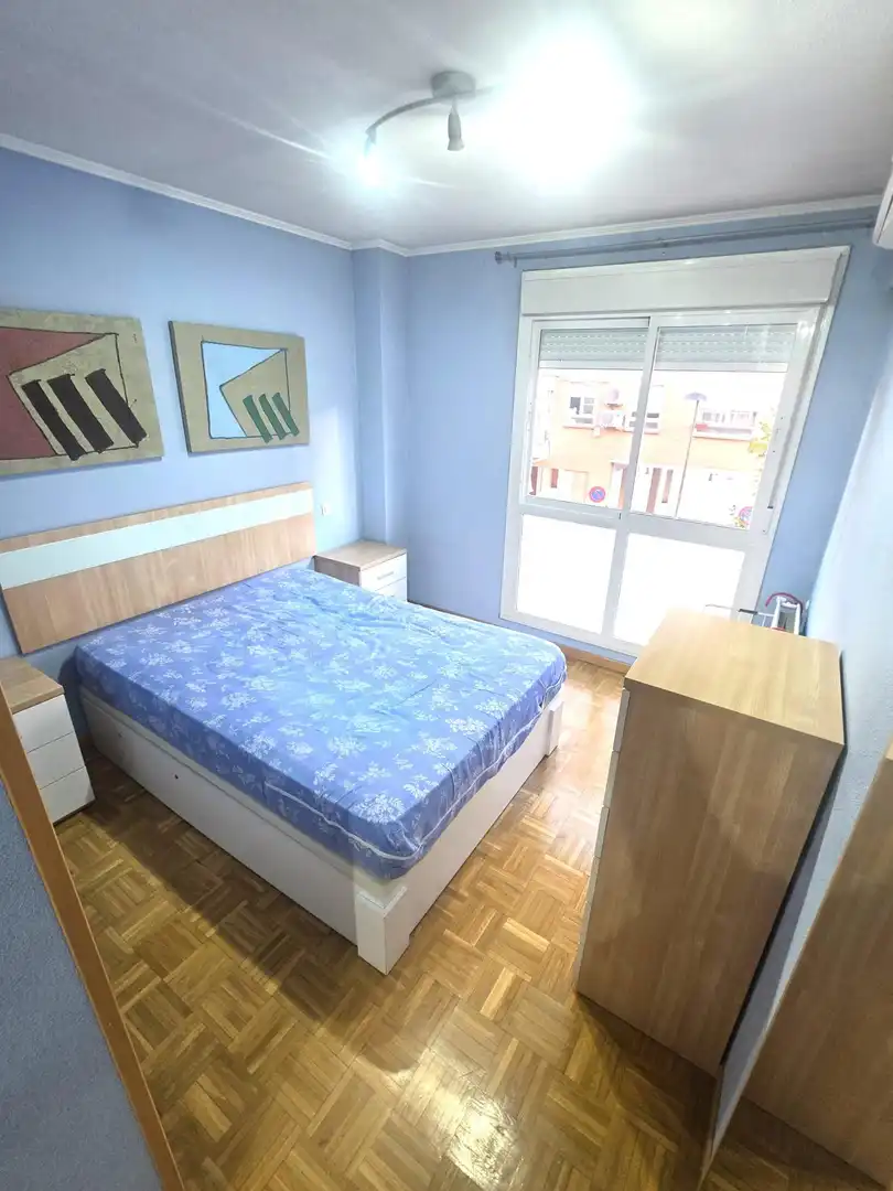 Schlafzimmer von Wohnung zum Verkauf in Leganés mit Klimaanlage, Heizung und Parkett