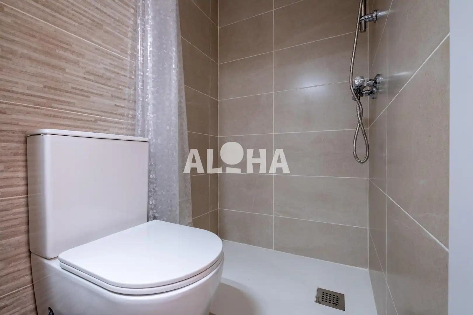 Badezimmer von Wohnungen zur Miete in Moncada mit Klimaanlage, Heizung und Möbliert