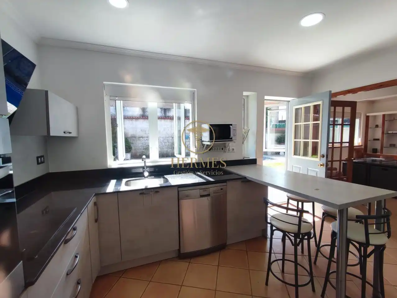 Cocina de Casa o chalet en venta en Mos con Calefacción, Jardín privado y Terraza