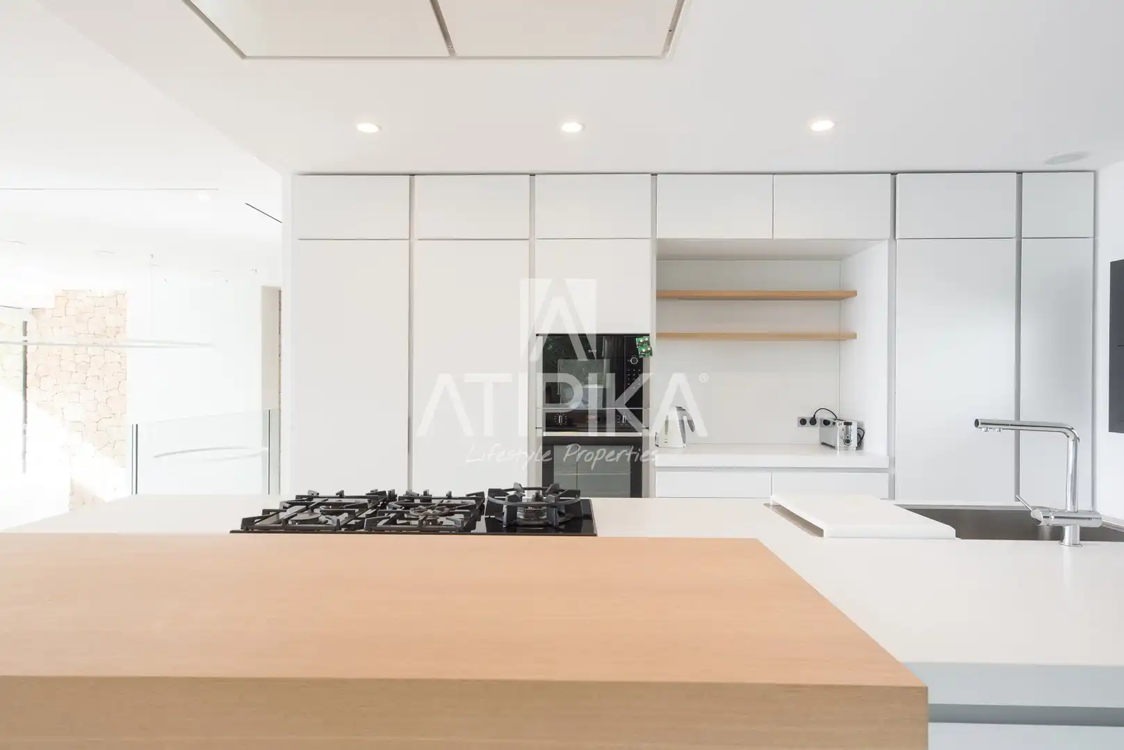 Cuina de Casa o xalet en venda en Castelldefels amb Aire condicionat, Calefacció i Terrassa