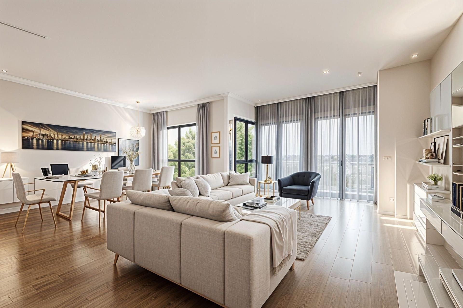 Sala de estar de Piso en venta en  Palma de Mallorca con Aire acondicionado, Parquet y Terraza