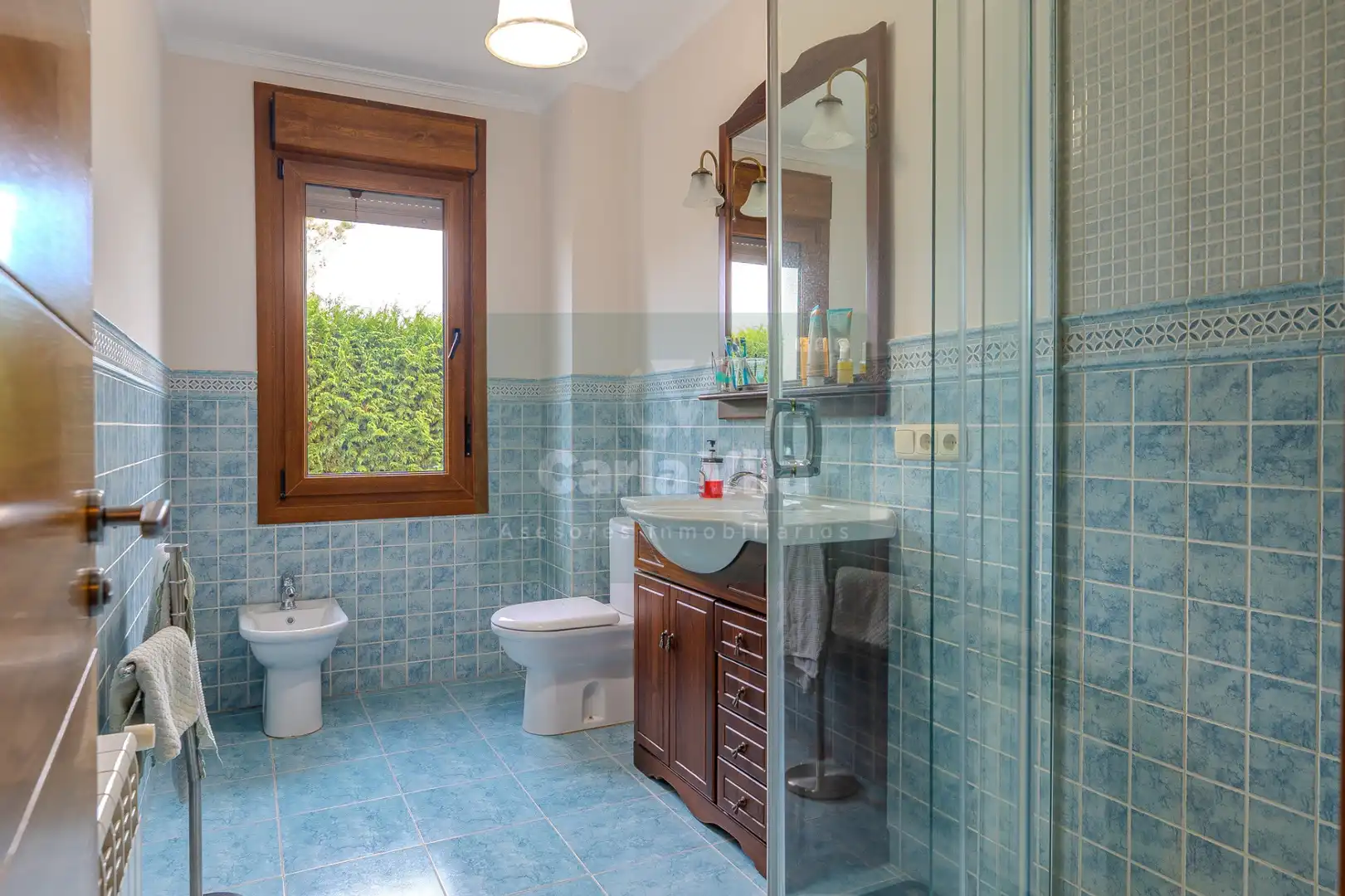 Baño de Casa o chalet en venta en Lugo con Calefacción, Jardín privado y Parquet