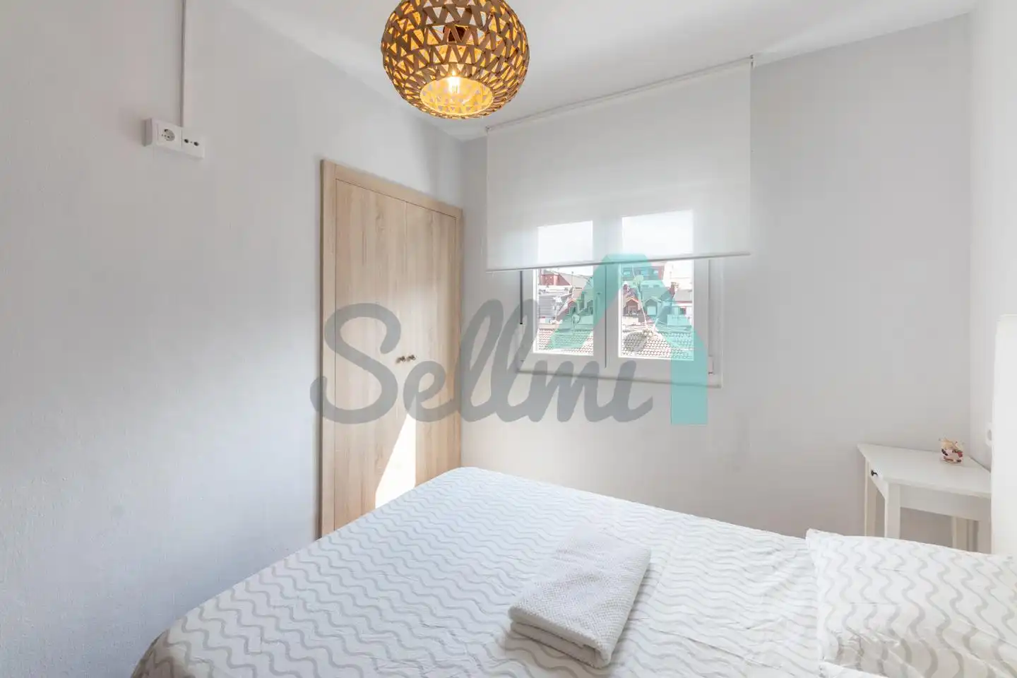 Schlafzimmer von Wohnung zur Miete in Oviedo  mit Heizung, Terrasse und Möbliert