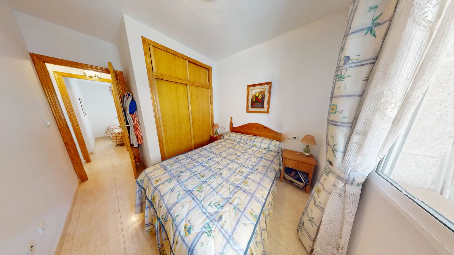 Schlafzimmer von Wohnung zum Verkauf in Torrevieja mit Klimaanlage, Heizung und Möbliert