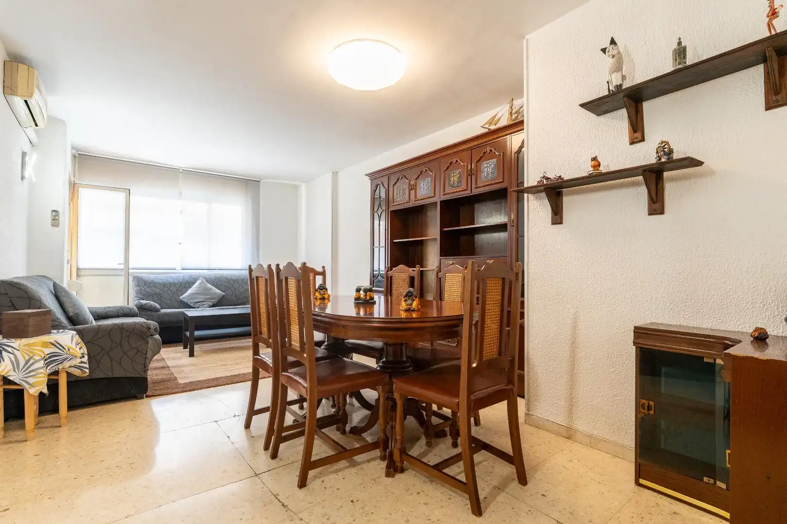 Esszimmer von Wohnung zum Verkauf in Reus mit Klimaanlage, Heizung und Balkon