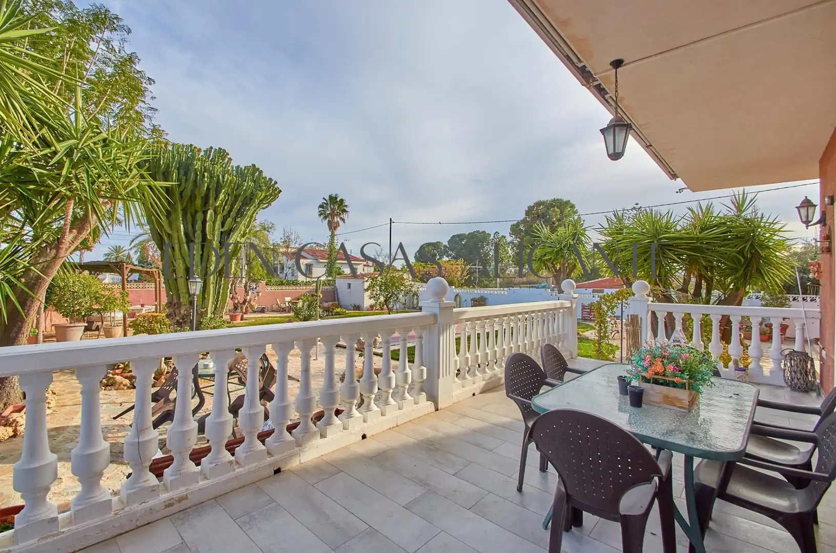 Terraza de Casa o chalet en venta en Mutxamel con Aire acondicionado, Jardín privado y Terraza