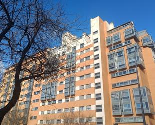 Exterior view of Garage for sale in  Madrid Capital