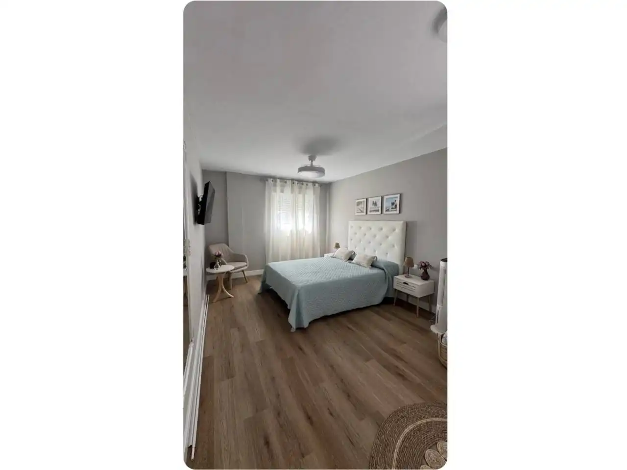 Bedroom of Flat for rent in Roquetas de Mar  with Air Conditioner, Terrace and Furnished