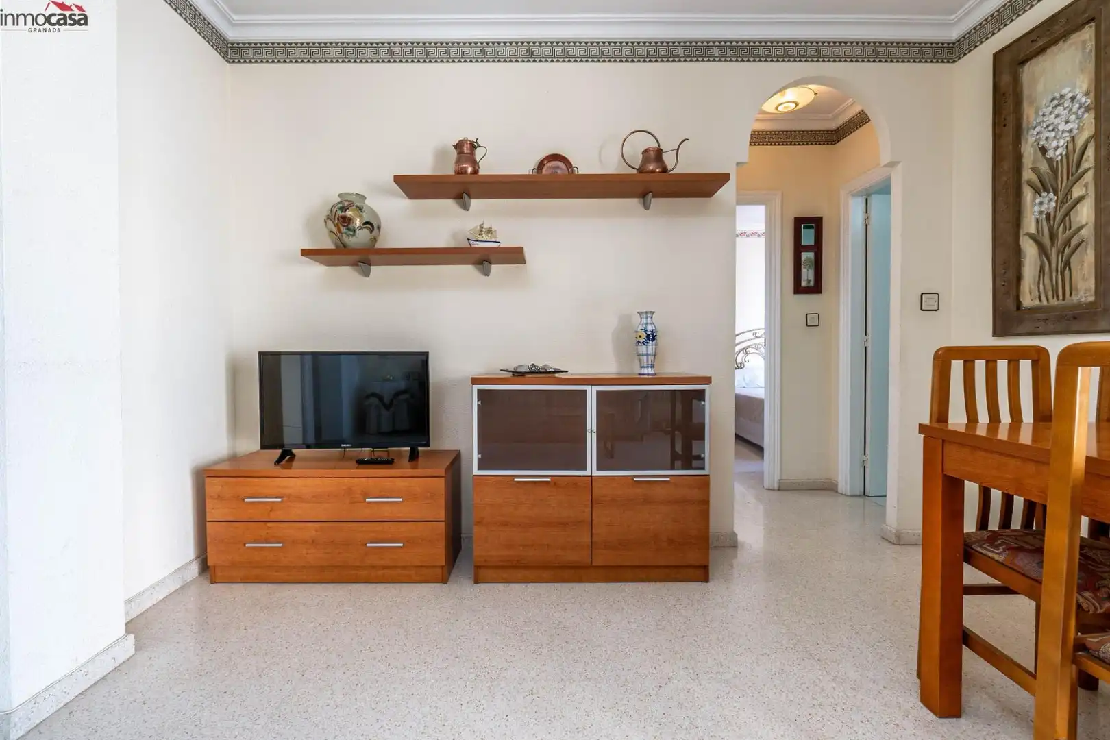 Living room of Flat for rent in Motril  with Furnished