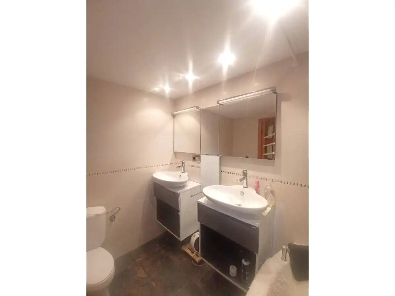 Badezimmer von Wohnung zum Verkauf in Santa Pola mit Klimaanlage, Terrasse und Gemeinschaftspool