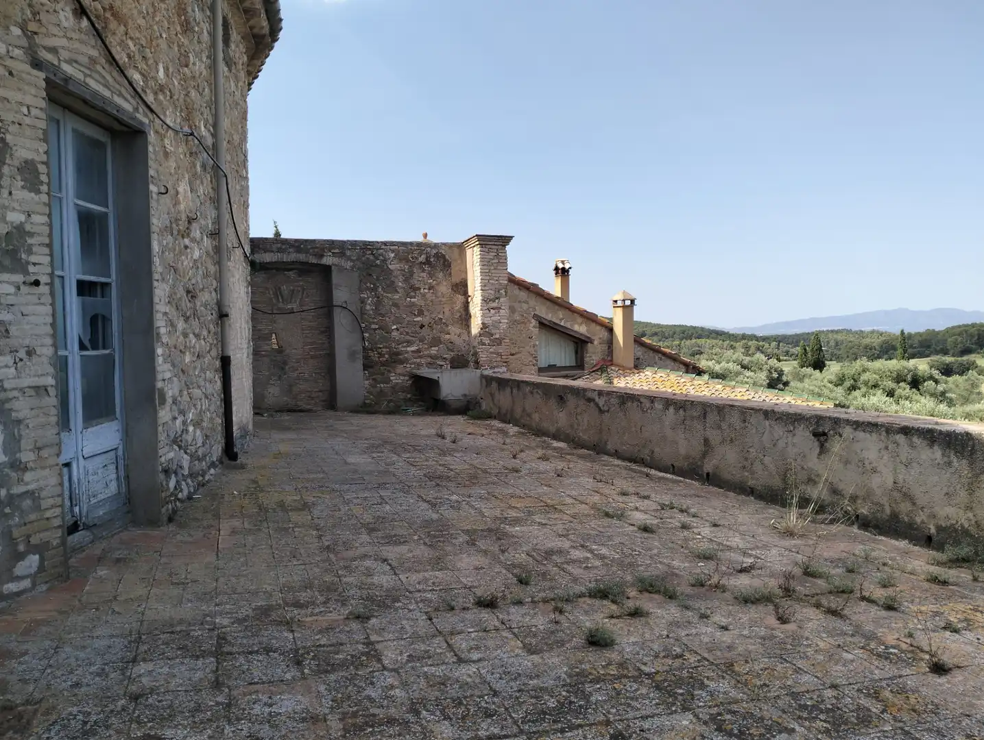 Vista exterior de Finca rústica en venta en Vilopriu con Terraza y Balcón