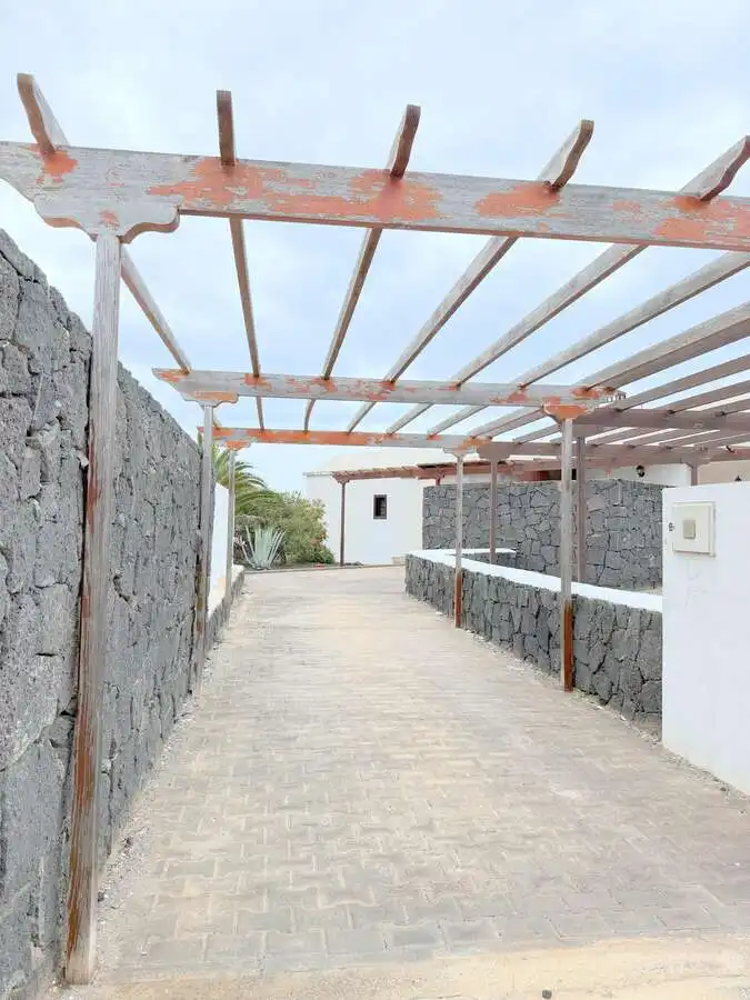 Terraza de Casa o chalet en venta en Yaiza con Jardín privado, Terraza y Amueblado