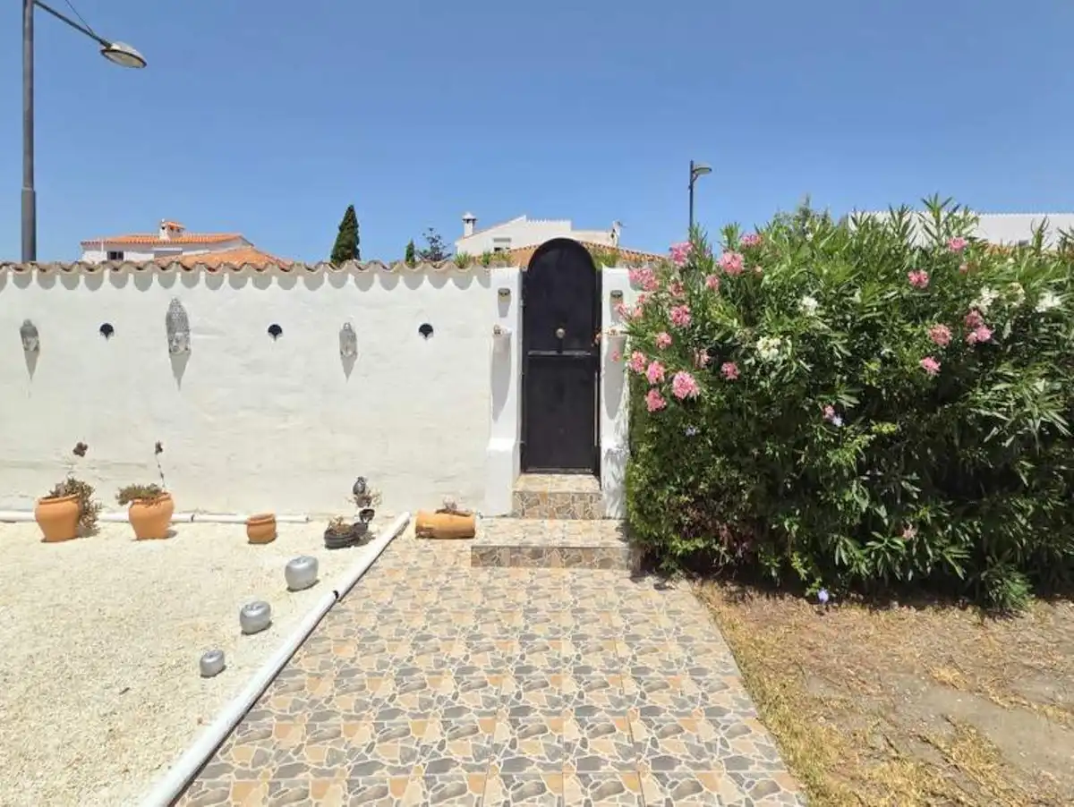 Jardí de Casa o xalet en venda en Manilva amb Aire condicionat
