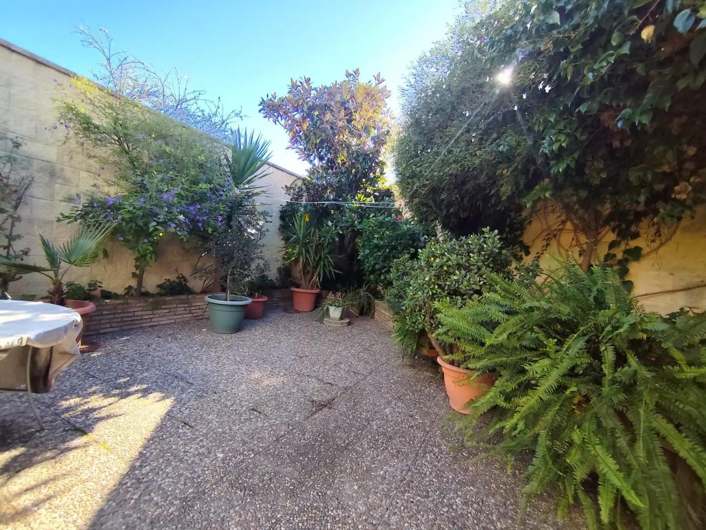 Jardí de Casa o xalet en venda en Hinojos amb Aire condicionat, Calefacció i Jardí privat