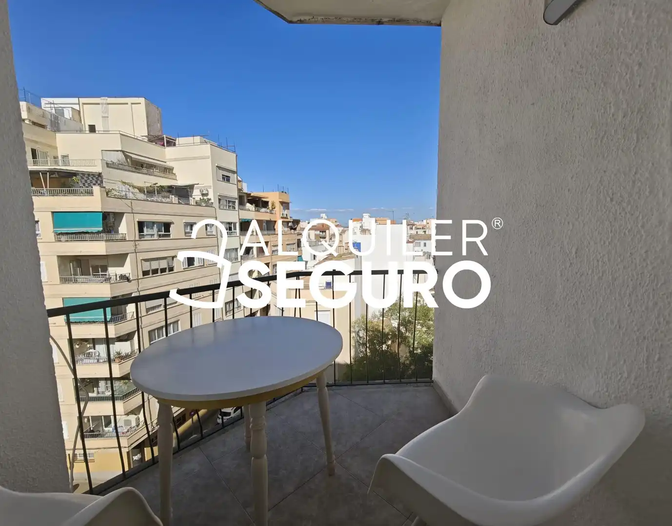 Balcony of Flat for rent in  Palma de Mallorca  with Furnished