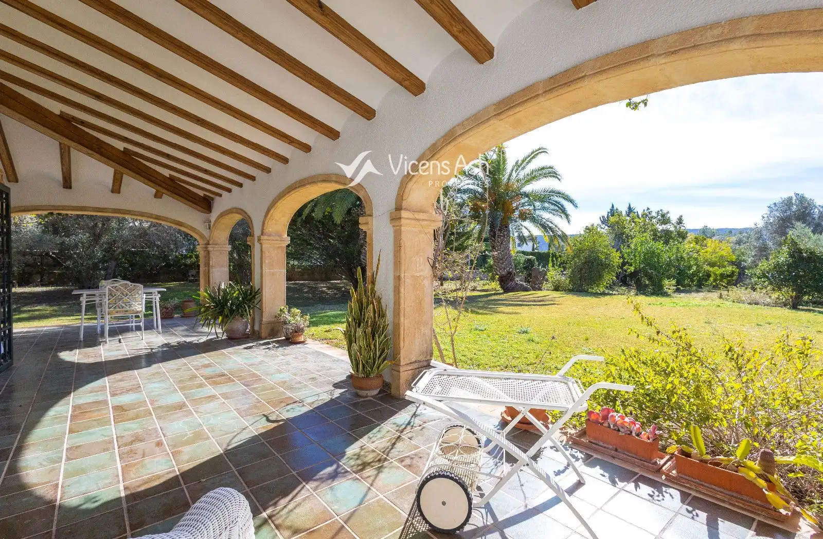 Garden of Houses for sale in Jávea / Xàbia  with Heating and Swimming Pool