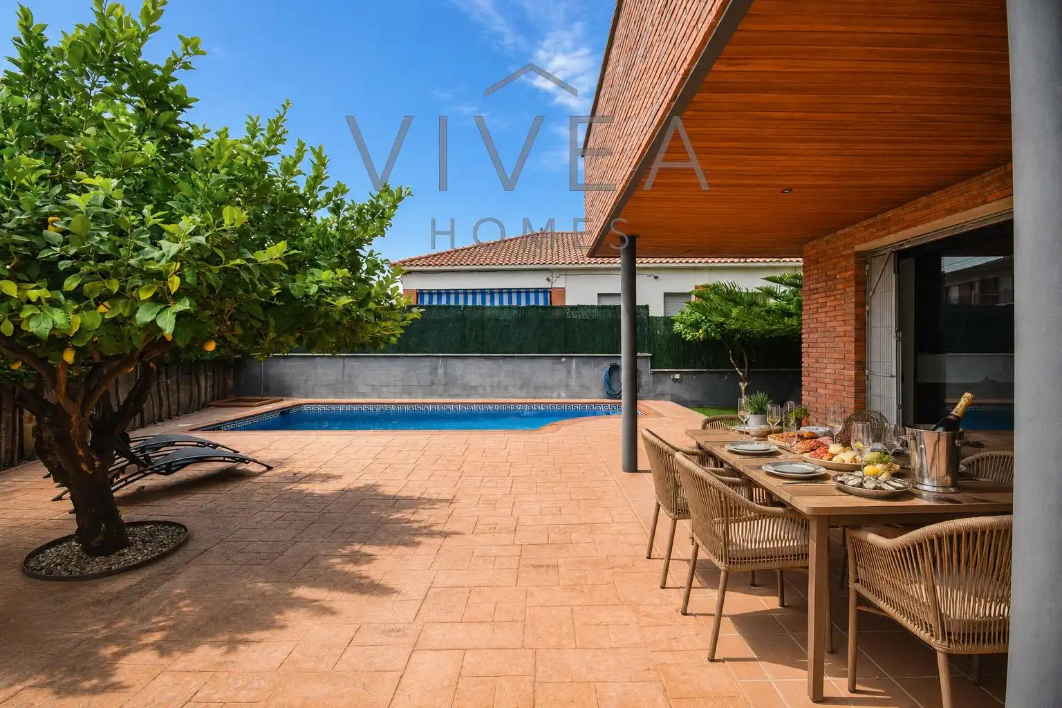 Terrassa de Casa o xalet en venda en Sabadell amb Aire condicionat, Calefacció i Jardí privat