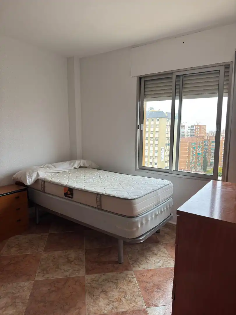 Bedroom of Flat for sale in Málaga  with Furnished