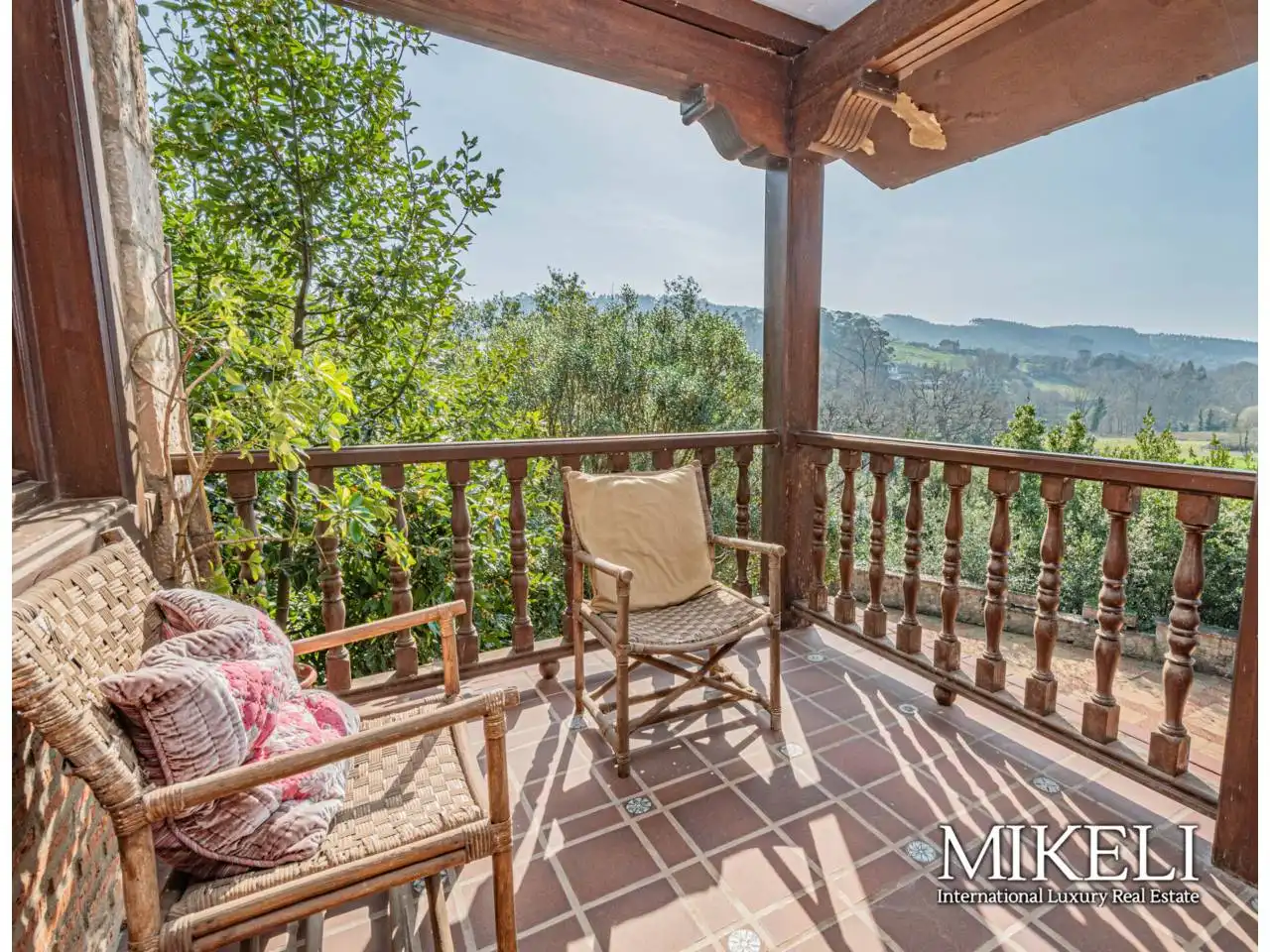 Terrassa de Casa o xalet en venda en Piélagos amb Calefacció, Jardí privat i Terrassa