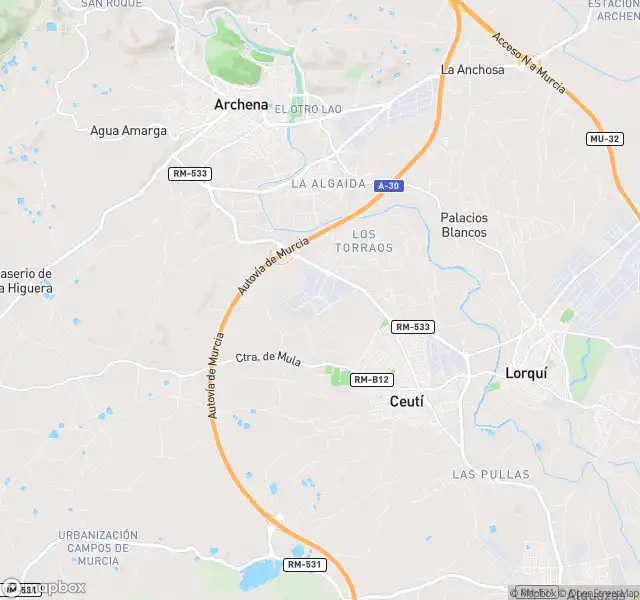Vista exterior de Piso en venta en Ceutí