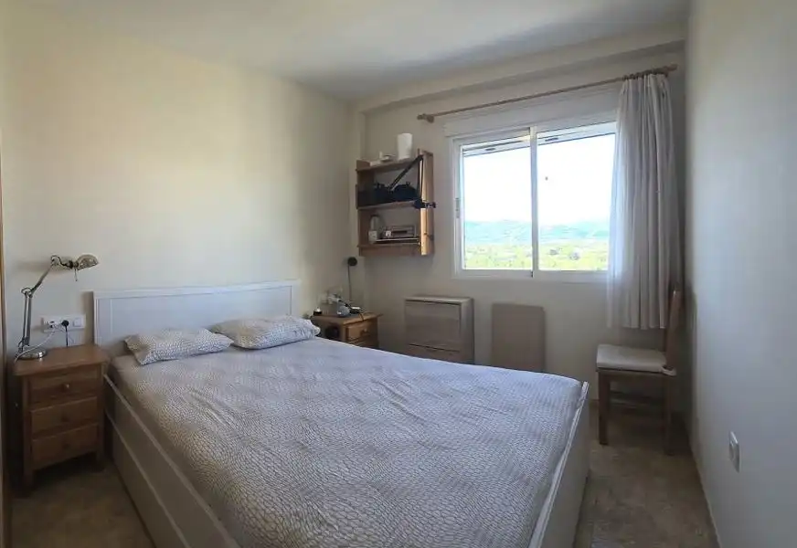 Schlafzimmer von Wohnung zur Miete in Piles mit Klimaanlage, Terrasse und Möbliert