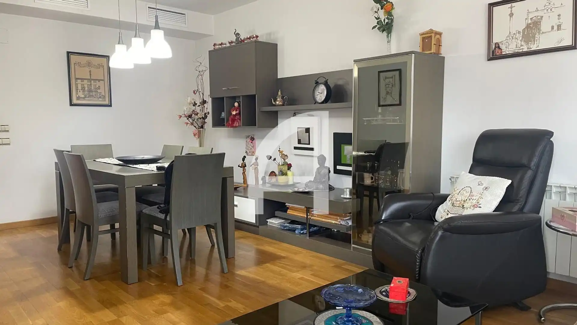 Sala d'estar de Pis en venda en Terrassa amb Aire condicionat, Calefacció i Terrassa