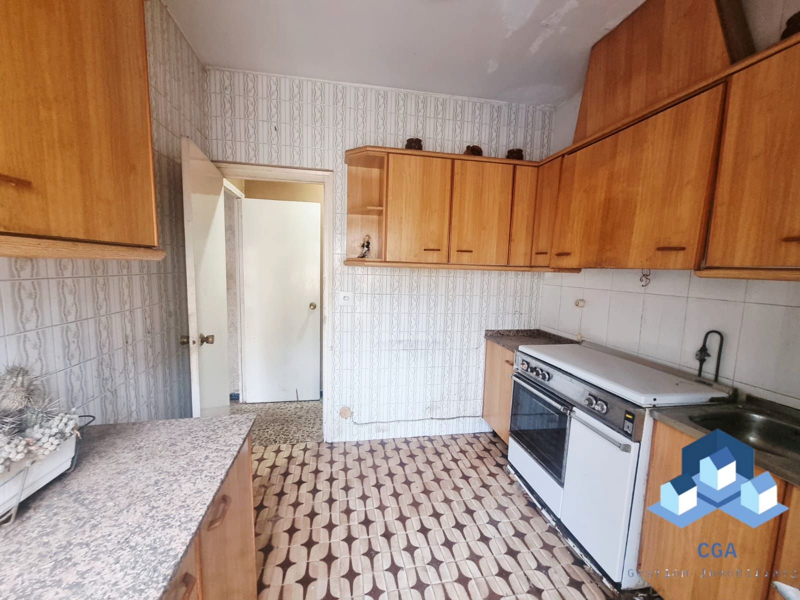 Cuina de Casa adosada en venda en Lorca amb Terrassa