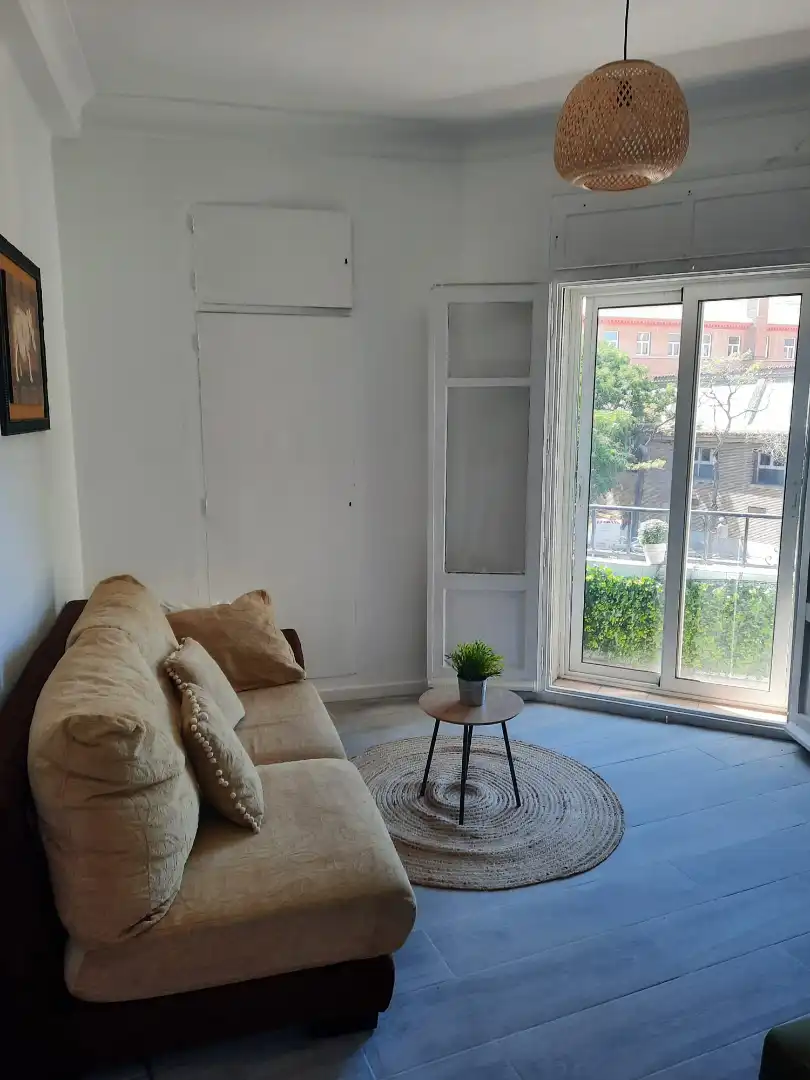 Sala de estar de Piso de alquiler en Zaragoza con Calefacción, Amueblado y Horno