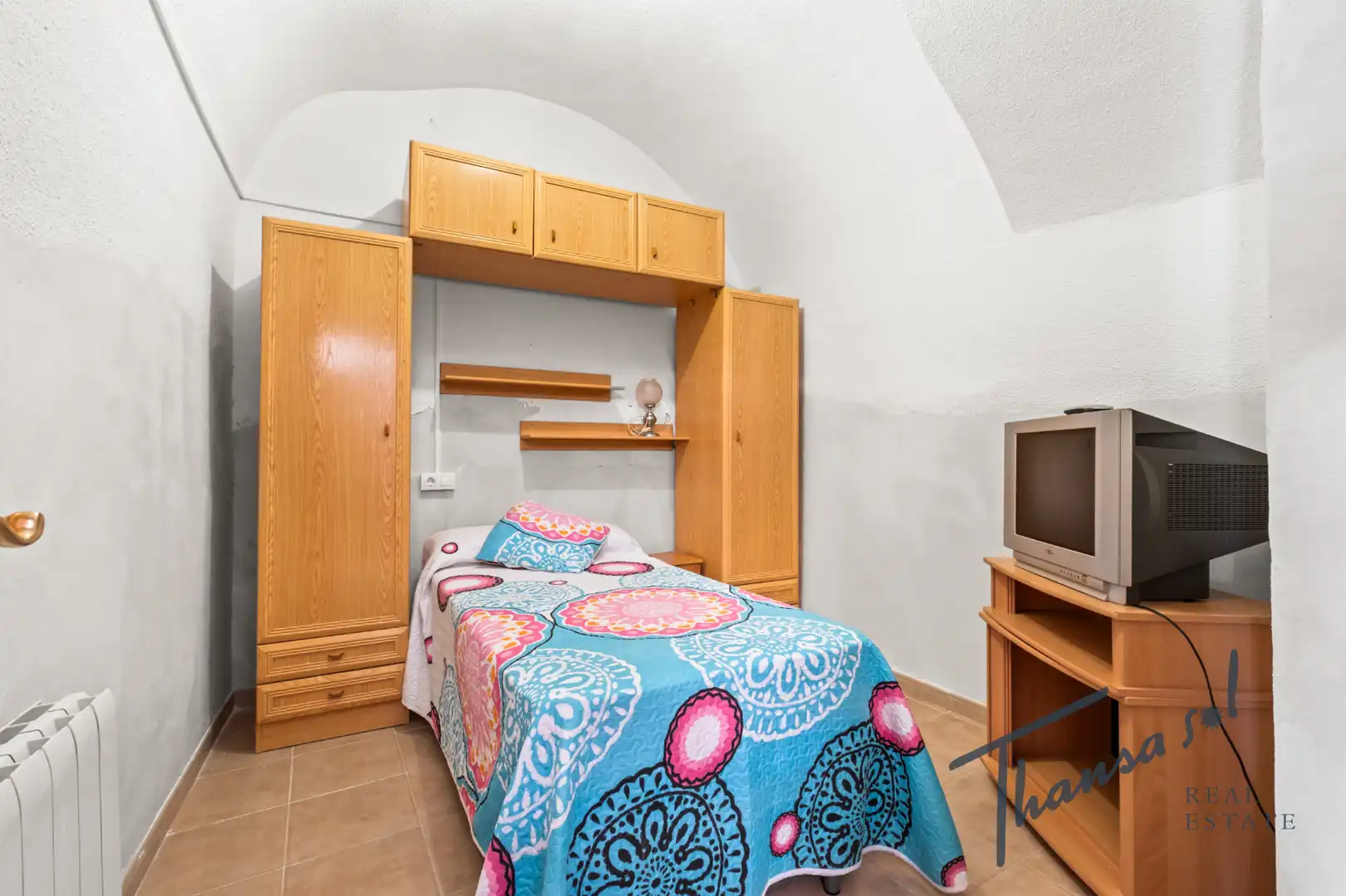 Dormitori de Casa adosada en venda en Alicante / Alacant amb Aire condicionat, Jardí privat i Terrassa
