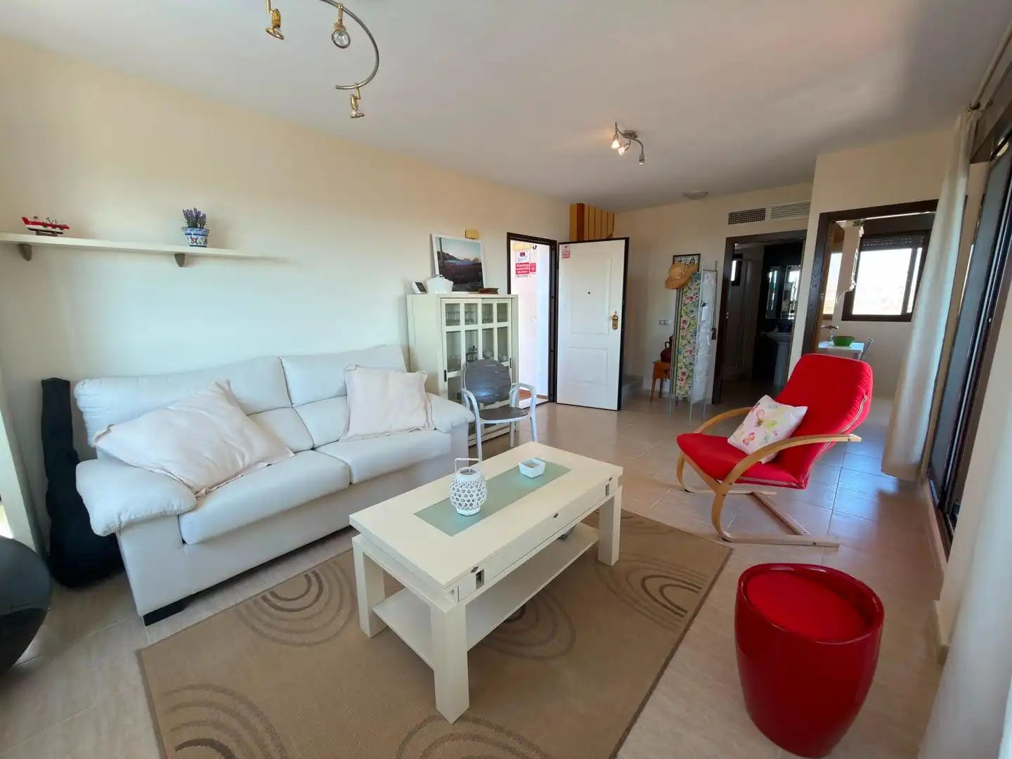 Sala de estar de Casa o chalet en venta en Águilas con Aire acondicionado, Calefacción y Terraza