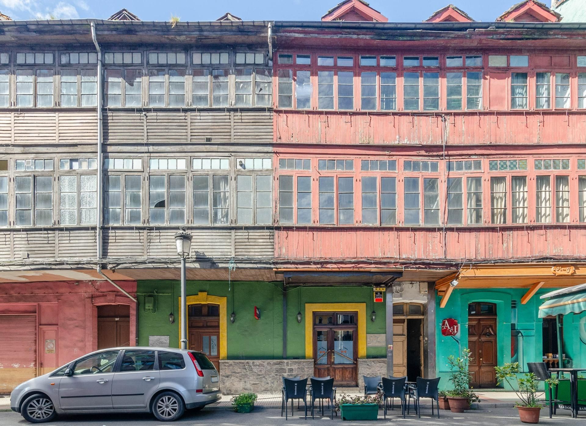 Exterior view of Premises for sale in Langreo  with Furnished