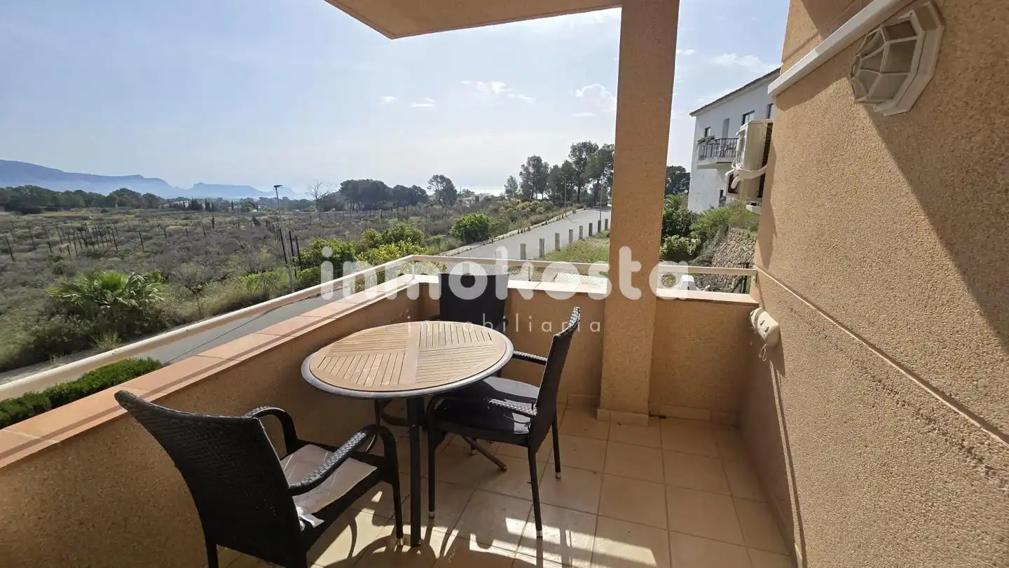 Exterior view of Flat for rent in L'Alfàs del Pi  with Air Conditioner, Terrace and Furnished