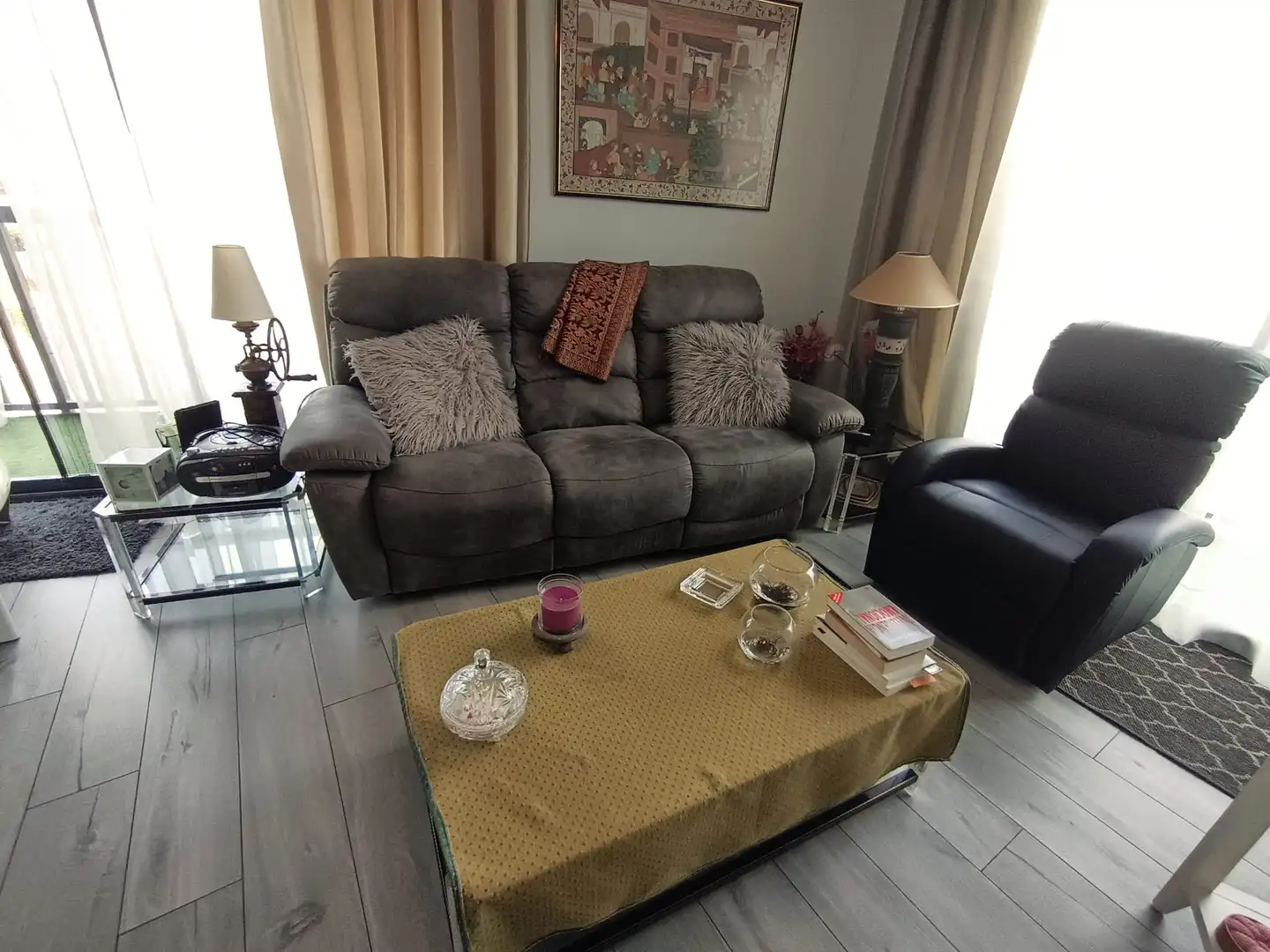 Sala d'estar de Apartament en venda en Sant Joan d'Alacant amb Aire condicionat, Calefacció i Terrassa