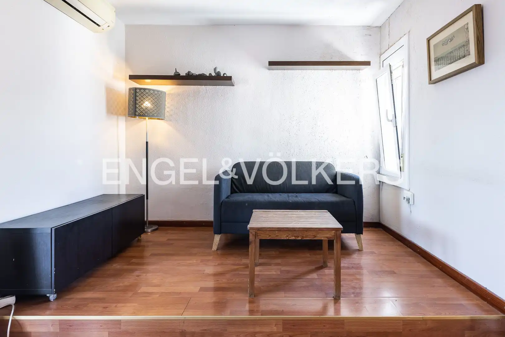 Sala de estar de Ático en venta en Barcelona con Calefacción