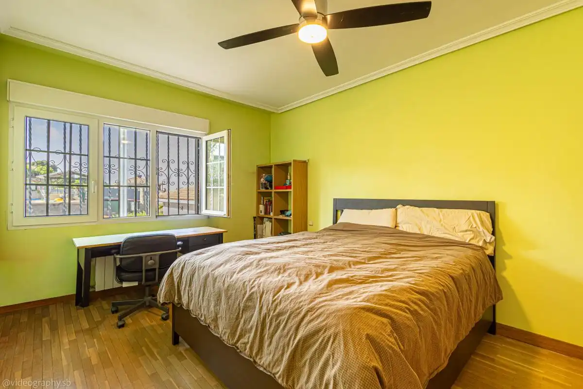 Bedroom of Houses for sale in Móstoles  with Air Conditioner, Heating and Private garden