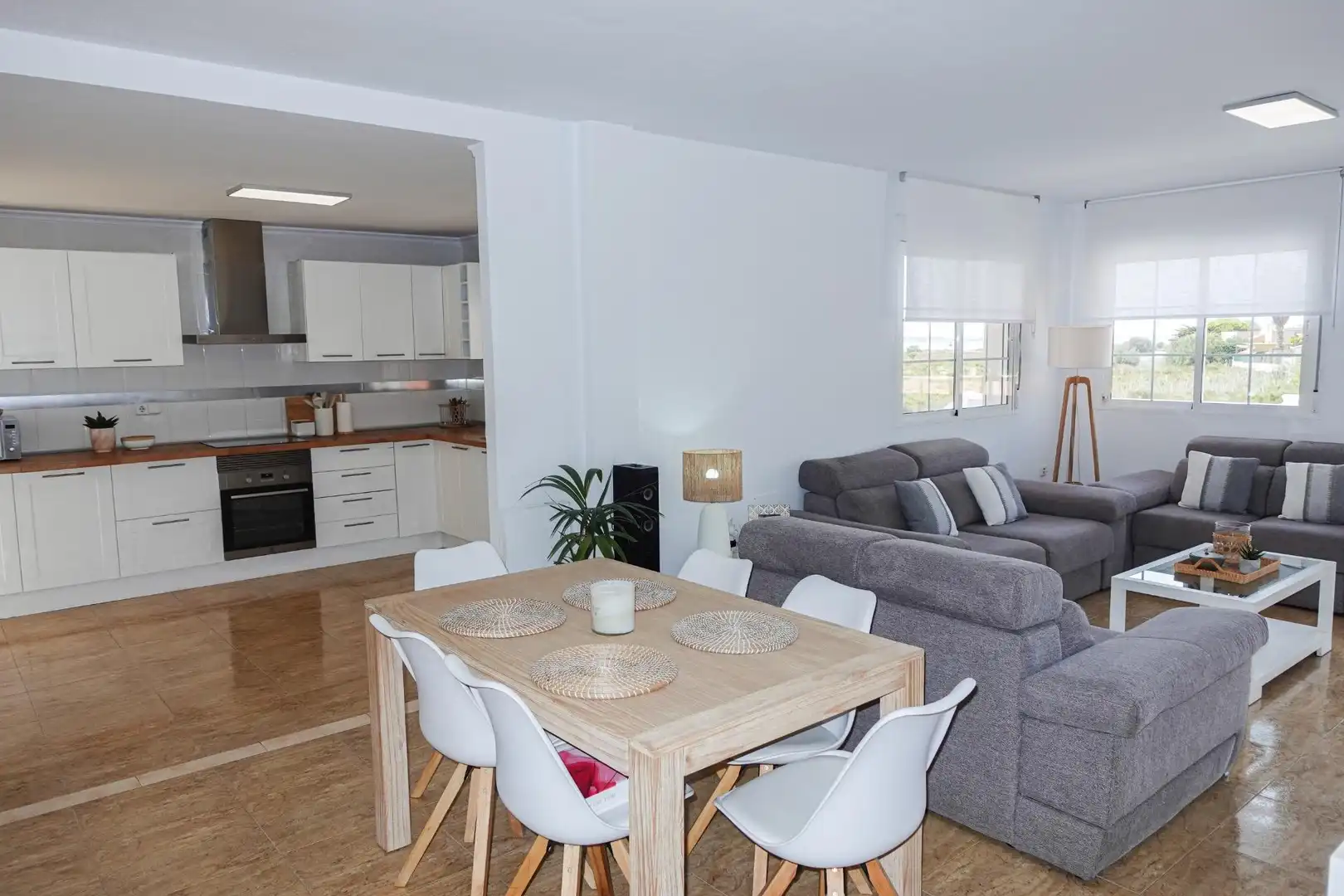 Living room of Houses for sale in La Manga del Mar Menor  with Air Conditioner, Heating and Private garden