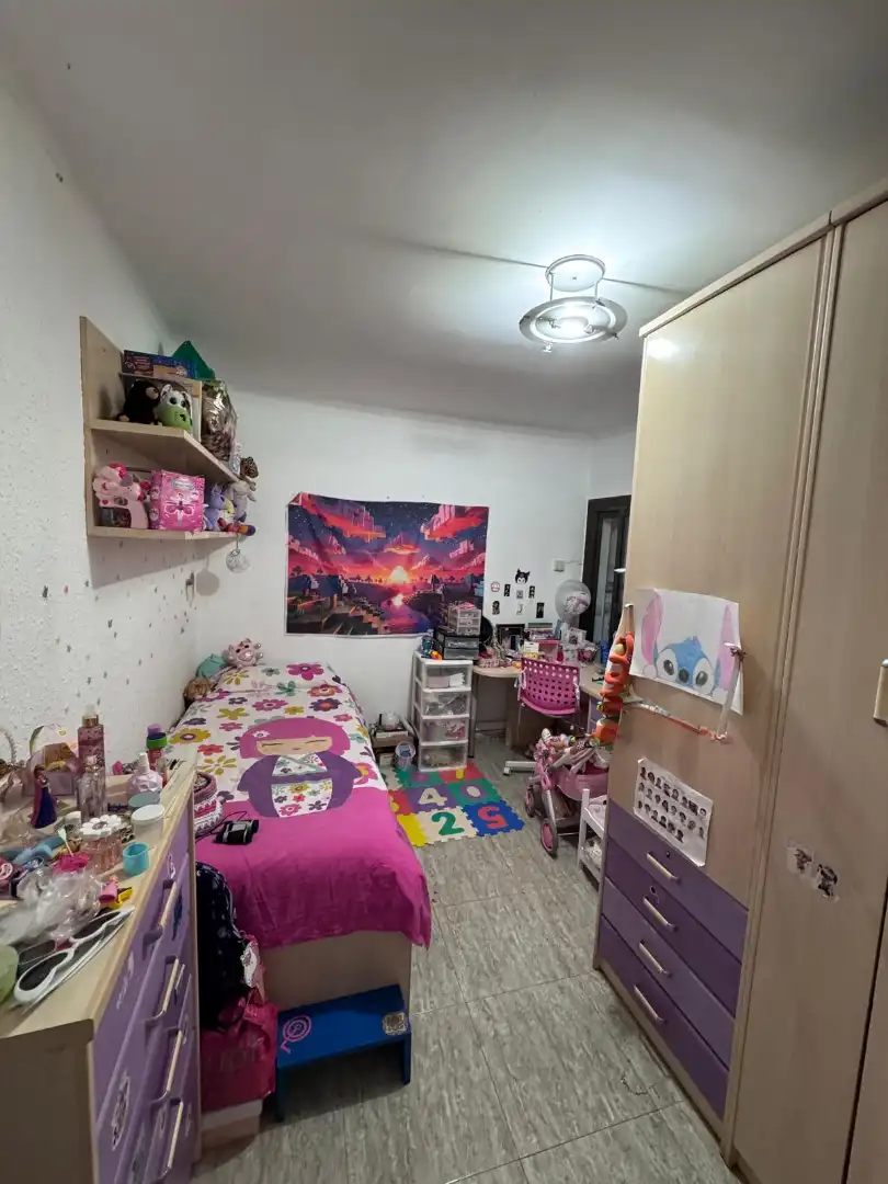 Schlafzimmer von Wohnung zum Verkauf in Badalona mit Heizung, Möbliert und Ofen