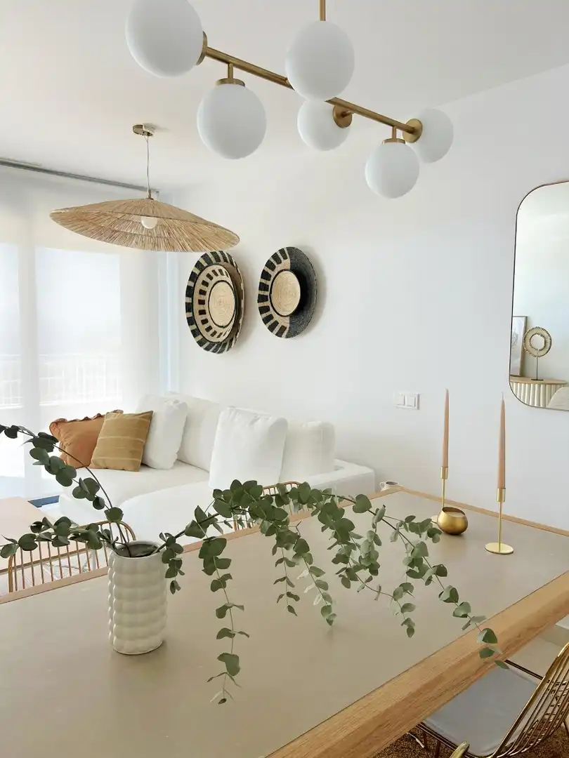 Sala de estar de Apartamento en venta en Águilas con Aire acondicionado, Terraza y Trastero