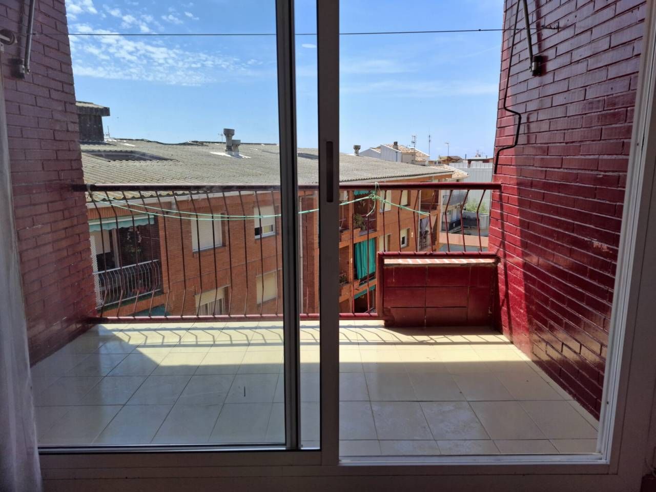 Balcony of Flat for sale in Cubelles  with Air Conditioner, Parquet flooring and Terrace