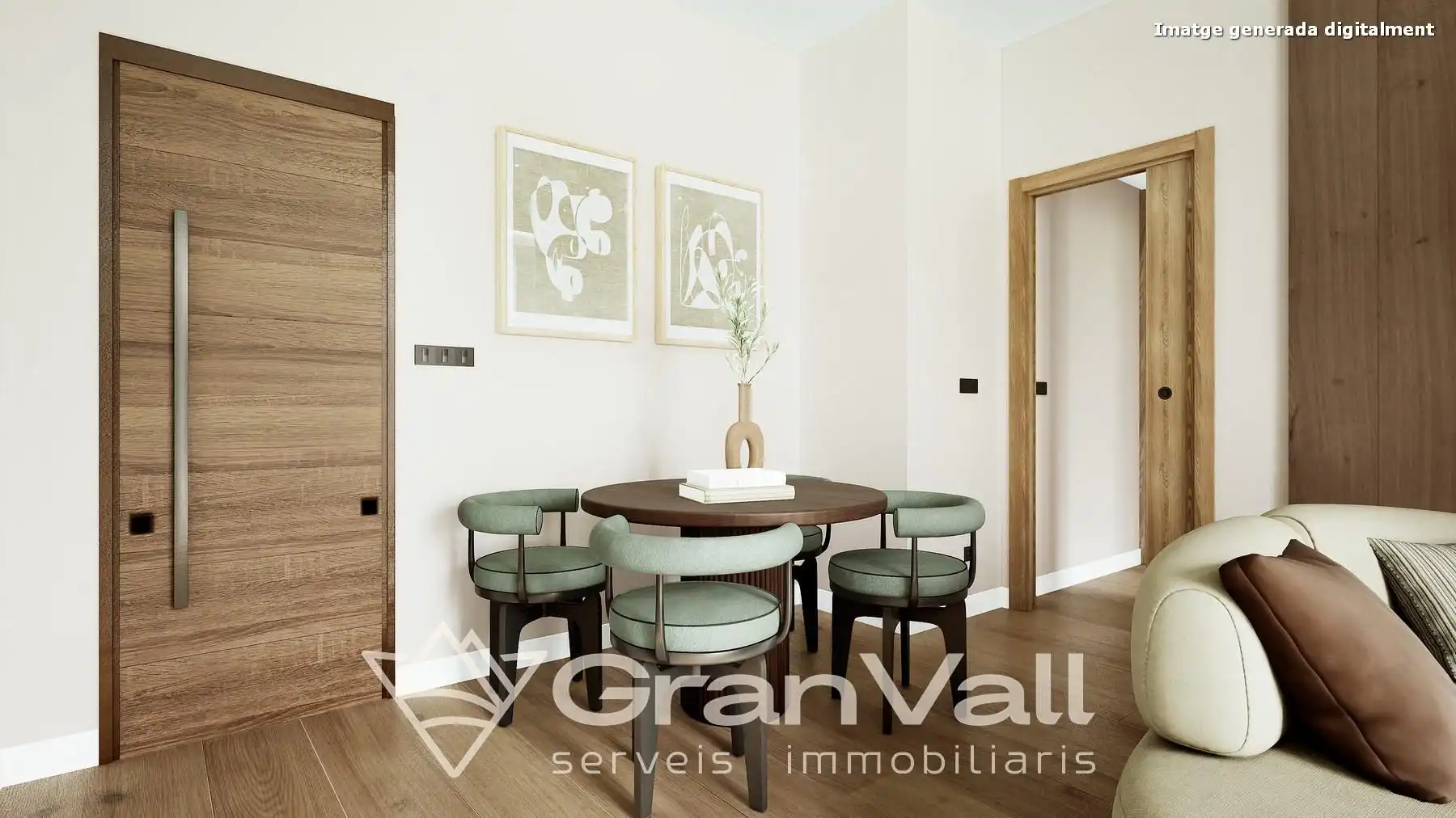 Dining room of Apartments for sale in Puigcerdà  with Heating, Parquet flooring and Storage room