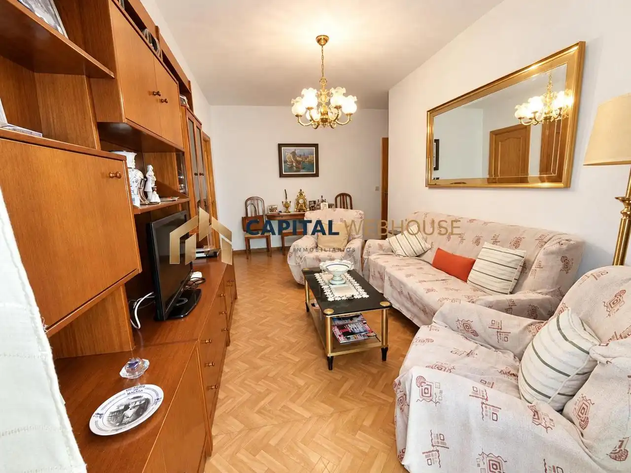 Sala d'estar de Pis en venda en Puente de Vallecas