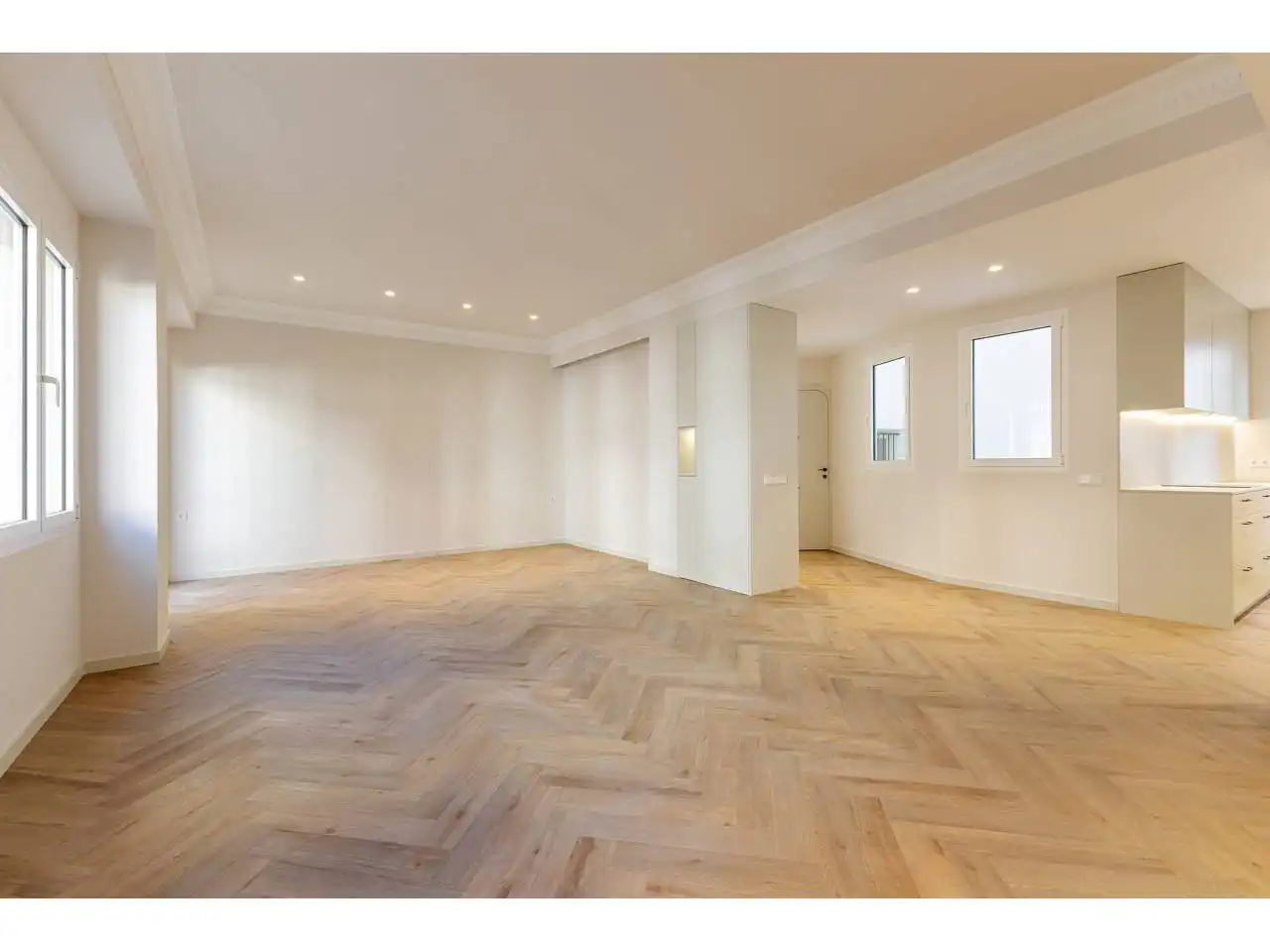 Sala de estar de Piso en venta en Valencia con Aire acondicionado, Parquet y Alarma