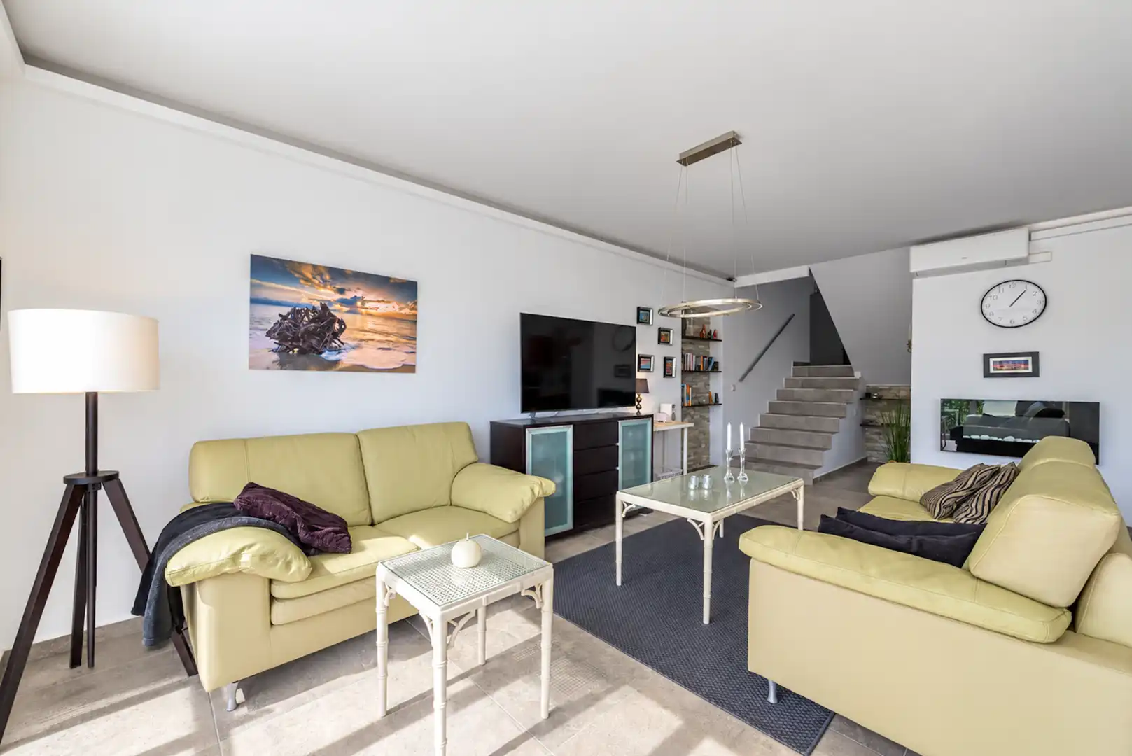 Sala de estar de Dúplex en venta en La Cala Mijas