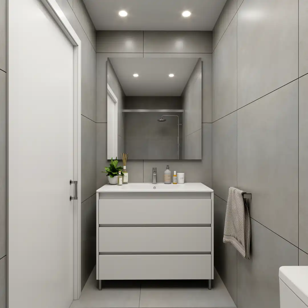 Baño de Ático en venta en Riudellots de la Selva con Aire acondicionado, Calefacción y Parquet