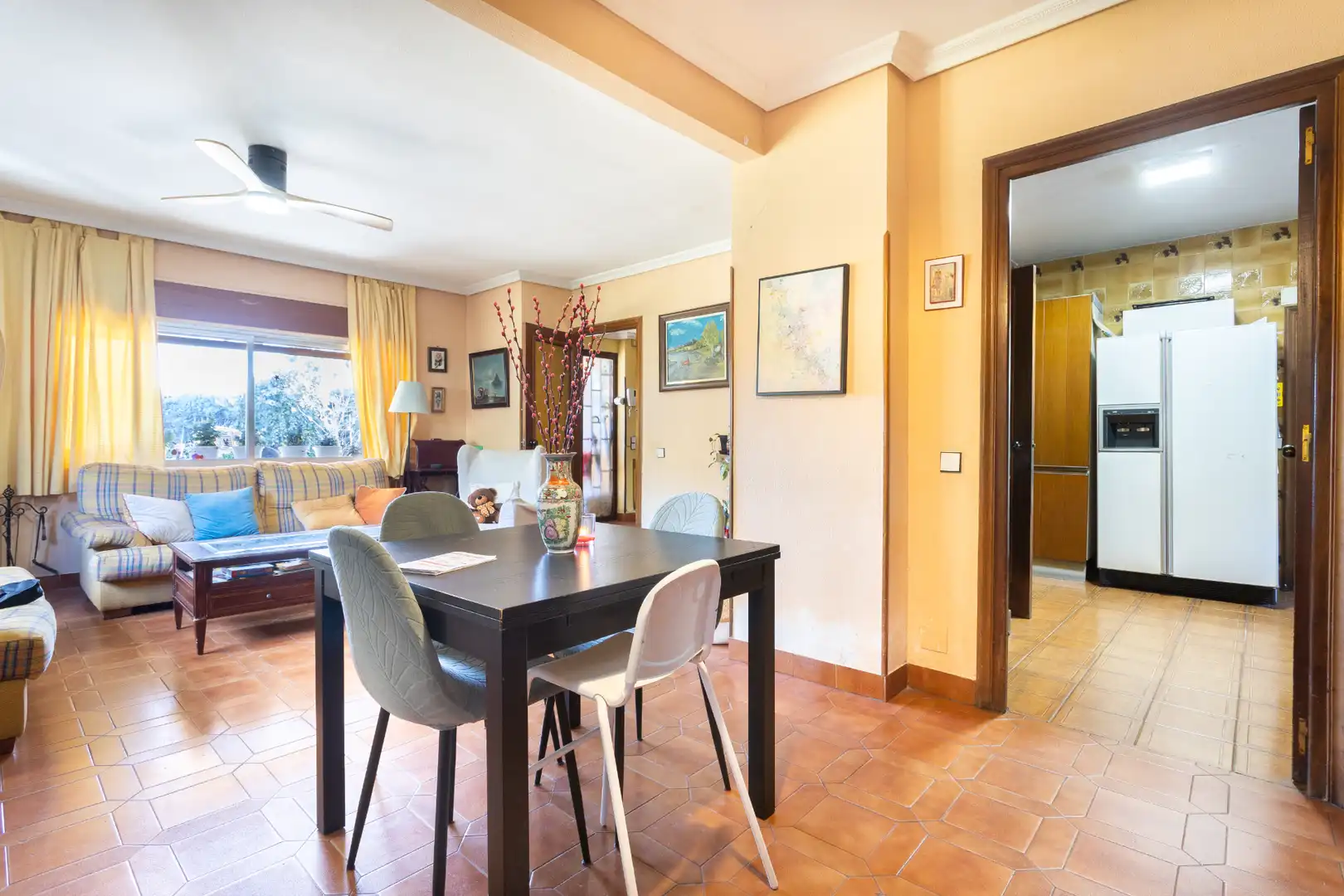 Dining room of Houses for sale in Villanueva de la Cañada  with Air Conditioner, Heating and Storage room