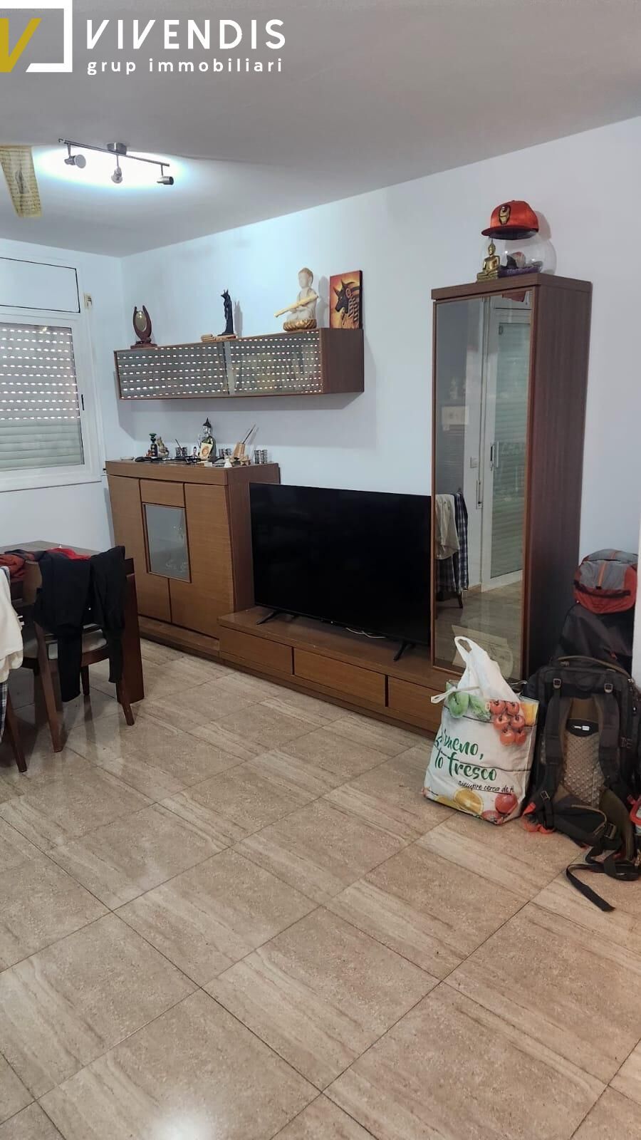 Living room of Flat for sale in  Lleida Capital  with Air Conditioner, Heating and Balcony