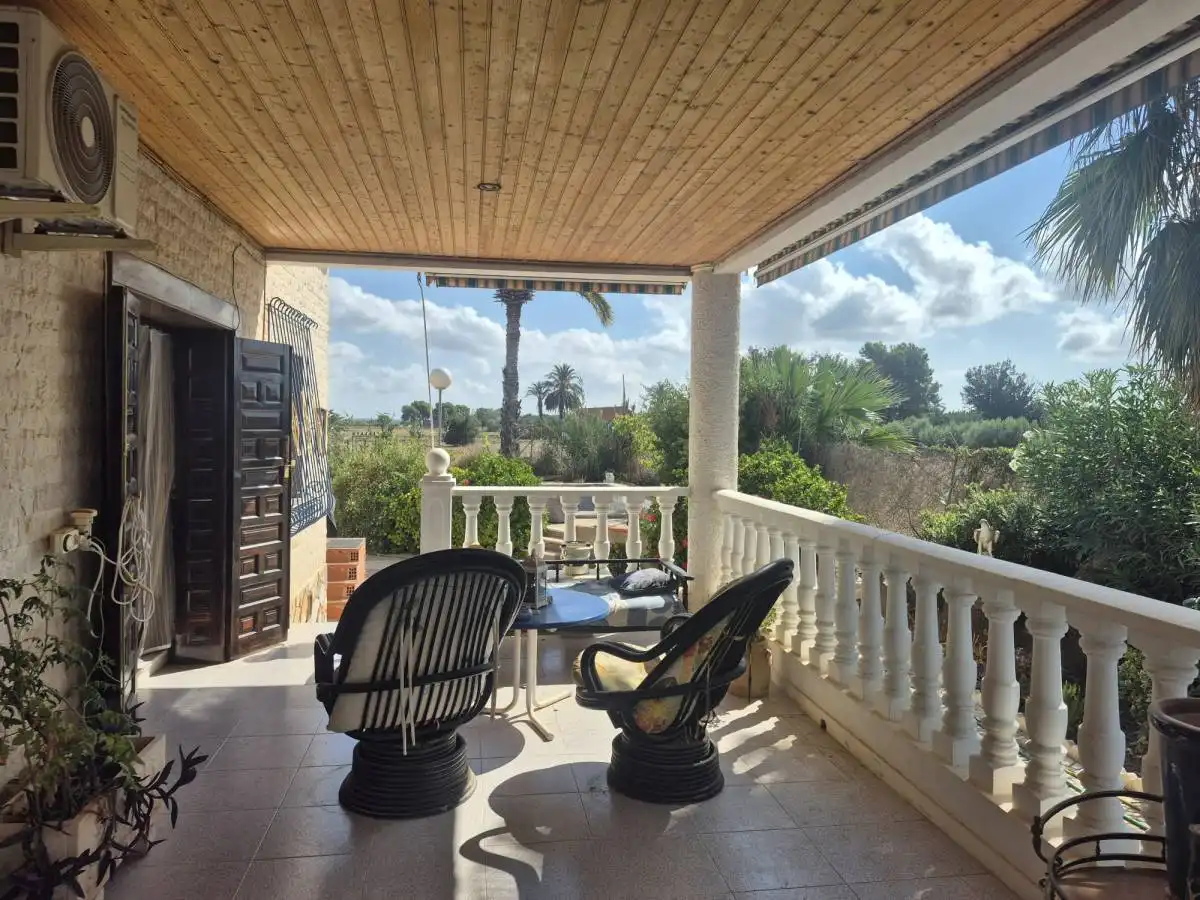 Terrassa de Casa o xalet de lloguer en Crevillent amb Calefacció, Terrassa i Piscina